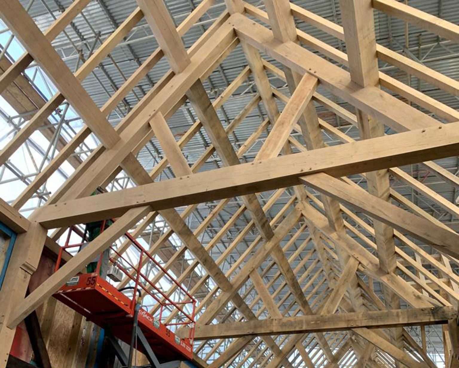 Oak Beams & Timber Sandblasting UK